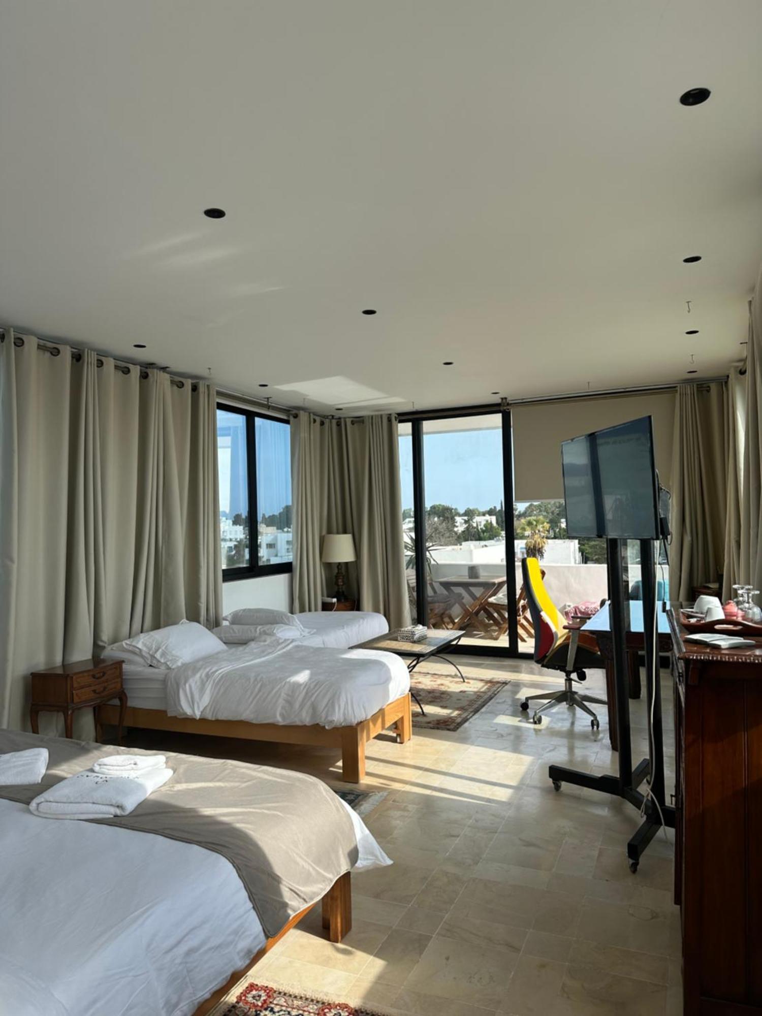 Dar Souad Hotel La Marsa Bagian luar foto